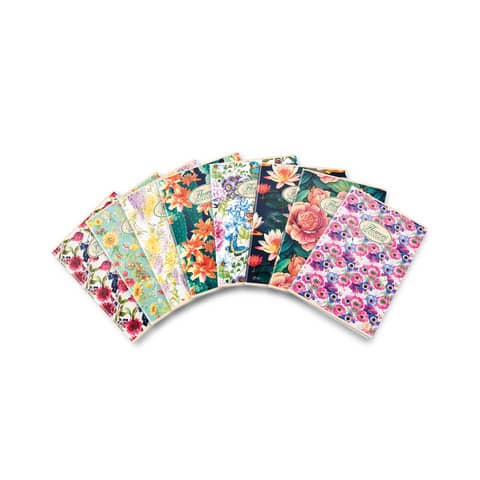 Maxi quaderno Pigna Nature Flowers 40+2 ff - 80 g - 0C 02298850C